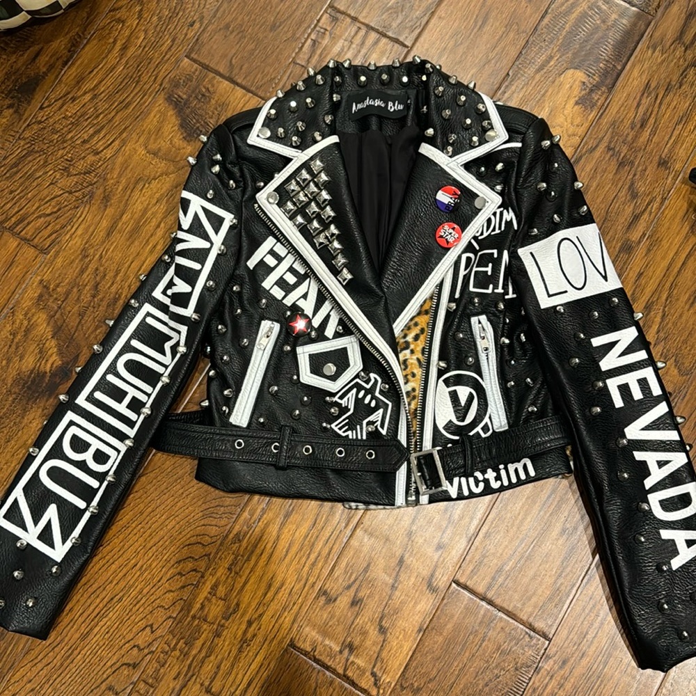 Studded Leather jacket